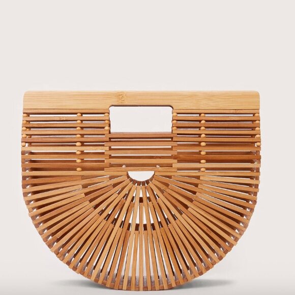 Cult Gaia Ark Wooden purse - Picture 1 of 4
